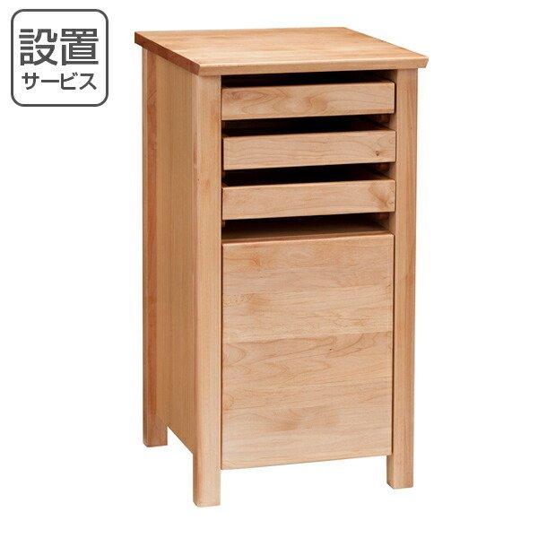 吉桂 トレーキャビネット ナチュラルテイスト アルダー材 Tiny2 幅38cm