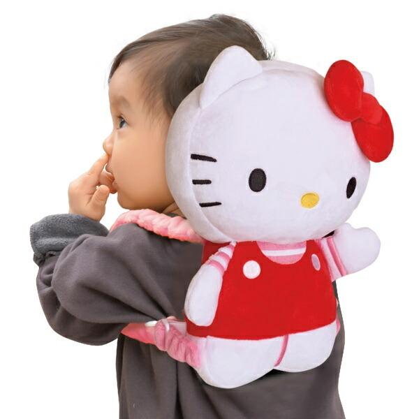 ハローキティーベビーガード sanrio（サンリオ） ヘッドガード ハローキティ せおってクッション