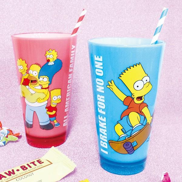 タンブラー 620ml プラスチック コップ 食器 シンプソンズ