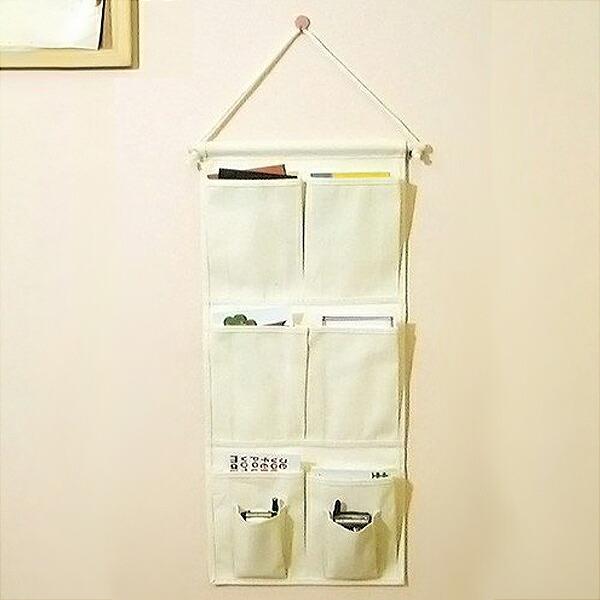収納 壁掛け お役立ちウォールポケット 8ポケット ウォールポケット 布 壁掛け収納 壁面収納 リビングート Paypayモール店 通販 Paypayモール