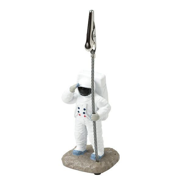 メモ クリップ アストロノーツ メモスタンド 文房具 メモクリップ メモホルダー メモ立て カード立て リビングート ヤフー店 通販 Yahoo ショッピング