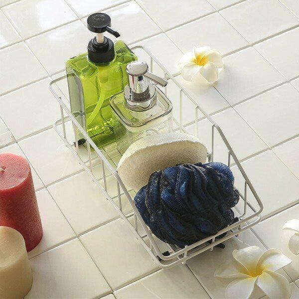 洗面所収納 浅型 幅15cm ワイヤーバスケット アレンジフリー 洗面台下ワイヤーバスケット 洗面所 収納 収納ボックス 収納用品 ボックス ワイヤーボックス