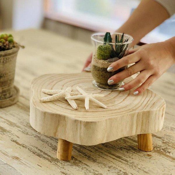 フラワースタンド ディスプレイ ロースタンド 直径30×高さ10cm  