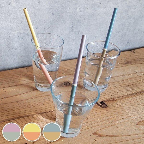 【商品詳細】サイズ/ストロー（組み立て時）：約直径8×高さ20.1cm ブラシ：高さ 約10cm バッグ：約幅5.5×高さ13.5cm  耐熱温度/130度 食器洗い乾燥機/可 電子レンジ/可 オーブン/不可 内容量/1セット（ストロー1本...