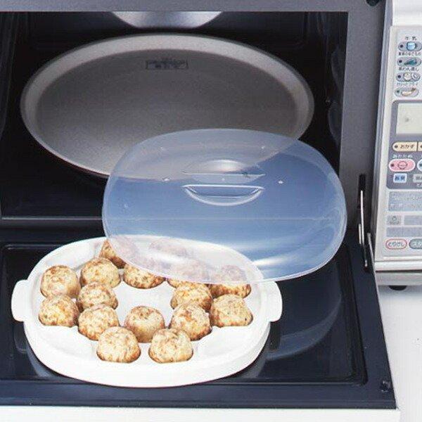 電子レンジ 調理用品 たこ焼き たこチン君 たこ焼き器 タコ焼きプレート 冷凍たこ焼き 温め 16穴 16個 調理器具 リビングート Paypayモール店 通販 Paypayモール