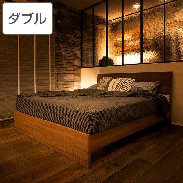 ダブルベッド　シンプル　木製 ダブルベッド シンプル 木製