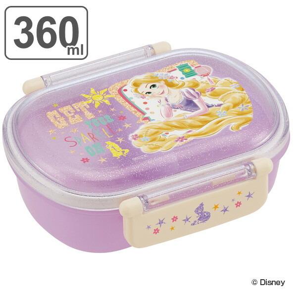 Disney（ディズニー） お弁当箱 1段 抗菌 塔の上のラプンツェル 360ml