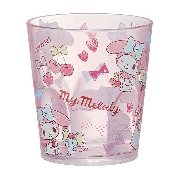 サンリオ sanrio マイメロディ アクリルコップ コップ 280ml マイメロディ おやつタイム 子供用 プラスチック