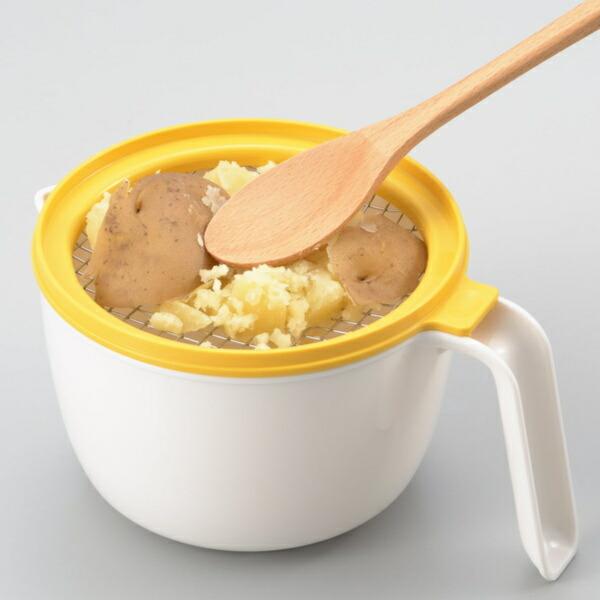 調理器 ポテサラ スライサー こし網 ボウル 調理器具 キッチンツール ポテトサラダ 野菜 スライス キッチン用品 キッチン雑貨 リビングート Paypayモール店 通販 Paypayモール