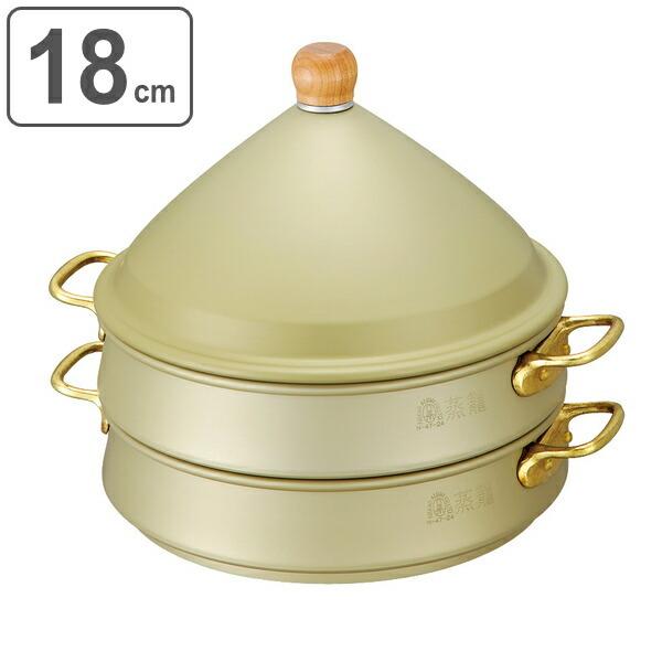 中尾アルミ製作所【アルミせいろ】蒸籠 蒸籠セット 18cm 業務用 中尾アルミ セイロ 蒸籠 （ 蒸篭 せいろ