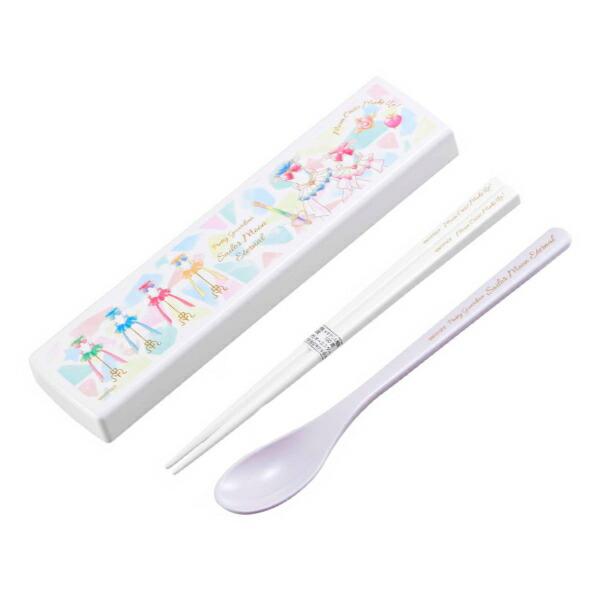 OSK（オーエスケー） コンビセット 箸 スプーン 18cm スライド 美少女