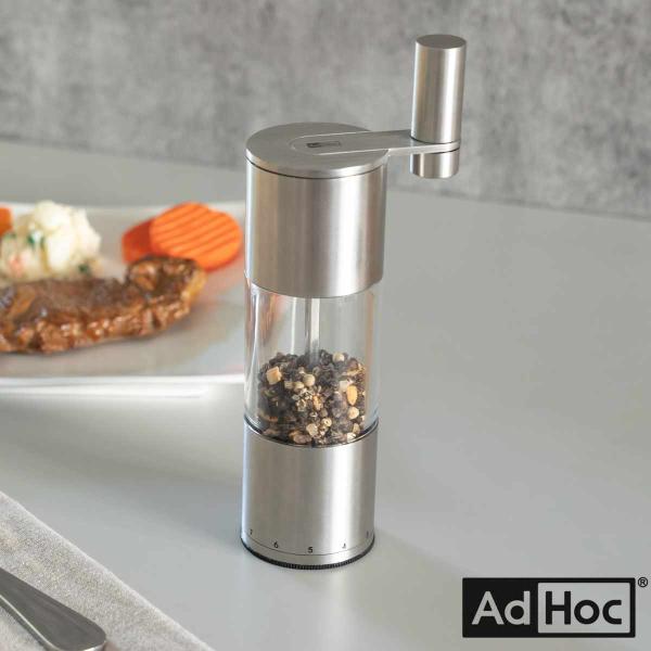 AdHoc（アドホック） スパイスミル ソルト＆ペッパーミル SELECT AdHoc