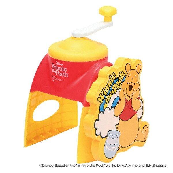 かき氷器 くまのプーさん かき氷機 バラ氷対応 製氷カップ付き 手動 プラスチック 日本製 キャラクター カキ氷器 手回し 家庭用 かき氷 メーカー プーさん リビングート Paypayモール店 通販 Paypayモール