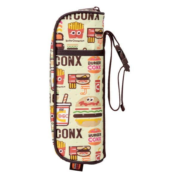 サイズ/約幅7×奥行6×高さ24cm内容量/1個材質/表地：不織布、ポリプロピレン持ち手：ポリプロピレンパイピング：ポリウレタン内側：アルミ蒸着フィルム生産国/中国製●哺乳びんの携帯に便利なポーチです。●内側がアルミ生地で保温・保冷効果を期...