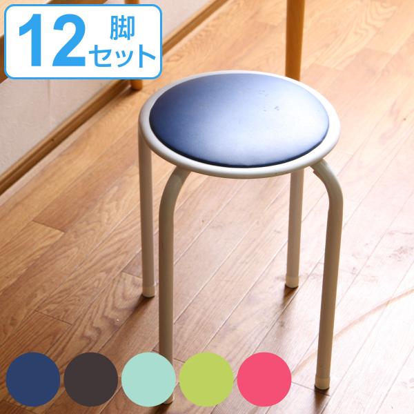 不二貿易　木製チェア　スツール　丸椅子　4脚セット 不二貿易 木製チェア スツール 丸椅子 4脚セット 不二貿易 木製