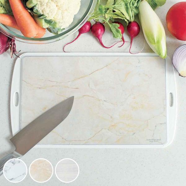 サイズ/約幅36×奥行21×高さ0.5cm重量/約323g内容量/1枚材質/本体：ポリプロピレン縁部：エラストマーその他の材料：紙種類/マーブルストーン、ベージュストーン、ホワイトウッド生産国/日本製耐熱温度/90度食器洗い乾燥機/使用可能...