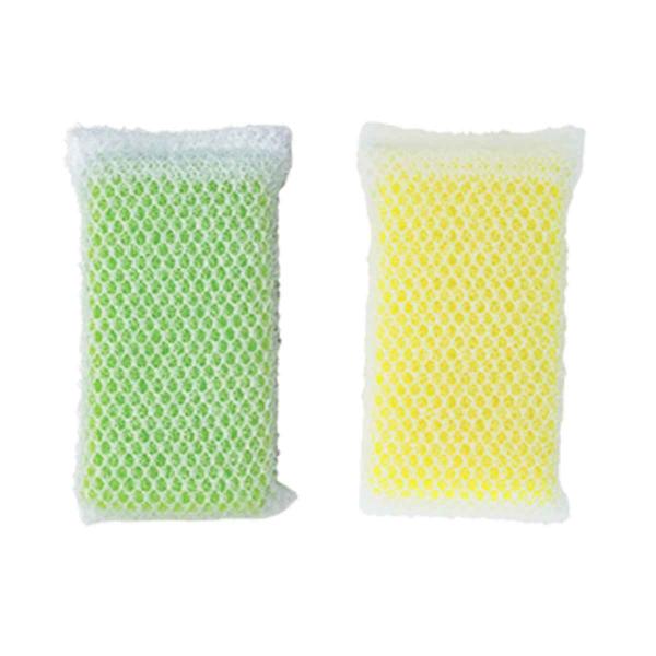 サイズ/約幅14×奥行7.5×高さ3cm重量/約10g内容量/1個材質/ポリウレタンフォーム、ナイロン生産国/中国製耐熱温度/90度●銀と銅のW抗菌により菌の増殖を抑制し、清潔さを保つスポンジです。●銀イオンはスポンジに付着した菌だけでなく...