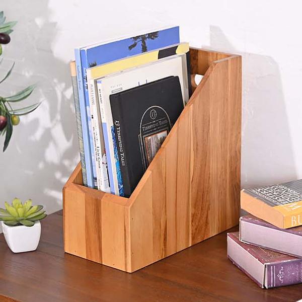 80%OFF!】 ハンドメイド 雑誌 絵本ラック ショート ダークチーク色