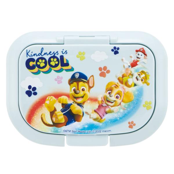 サイズ/約幅10.8×奥行7.8×高さ1.4cm対応取り出し口サイズ：取り出し口が4cm以上重量/約30g内容量/1個材質/本体・止具：ポリプロピレンパッキン・バネ：シリコーンゴムカラー/パウパトロール生産国/中国製●銀イオンAG+抗菌使用...