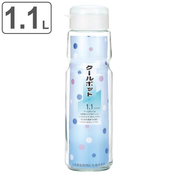 サイズ/約高さ29cm直径：約6.2cm最大径：約8.5cm容量/約1.1L内容量/1個材質/本体：ソーダライムガラスフタ：ポリプロピレン樹脂生産国/日本製耐熱温度/100度食器洗い乾燥機/使用不可電子レンジ/使用不可オーブン/使用不可●ガ...