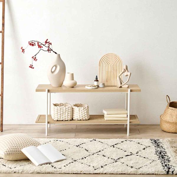 組み立て式棚2段 ラック 韓国インテリア 楽天市場】棚 ラック 豪華 頑丈 収納 デスクトップ ディスプレイ