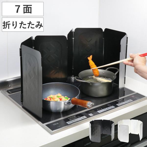 サイズ/約幅128×奥行0.4×高さ32cm板厚：約0.035mm折りたたみ時：約幅20×奥行1.6×高さ32cm重量/約1.2kg内容量/1個材質/鋼板（フッ素コート）種類/ブラック、ホワイト生産国/中国製食器洗い乾燥機/使用不可●システ...