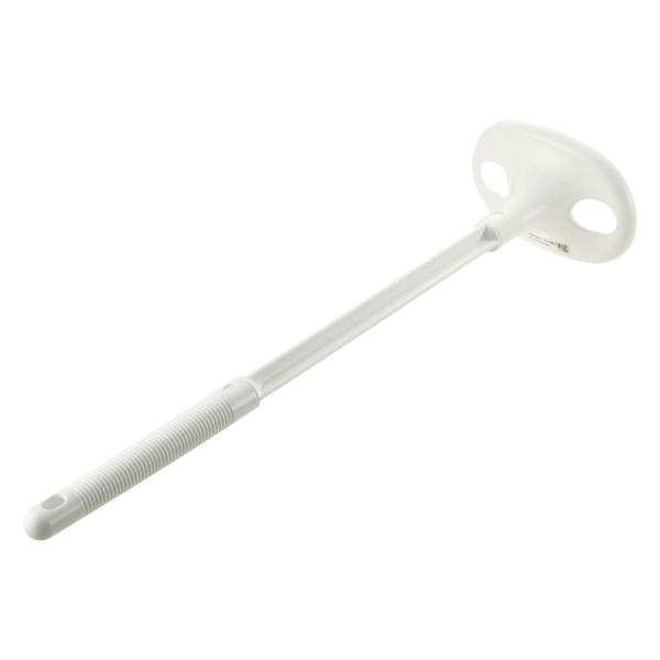 サイズ/約幅18×奥行12.7×高さ62.1cm内容量/1個材質/ポリプロピレン●シンプルで機能的なシンプルイズムの湯かき棒です。●浴槽に張ったお湯をかき混ぜることで温度差を均一にしてくれます。●銀イオン配合で抗菌加工が施されているので、清...