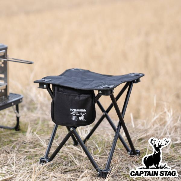 キャプテンスタッグ アウトドアベンチ2脚セット CAPTAIN STAG