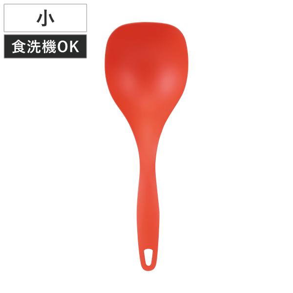 取り分けスプーン 小 ナイロン製 あくも取れるミニスプーン 食洗機対応 日本製 貝印 （ サービングスプーン アク取り サーバースプーン お玉 レードル ）