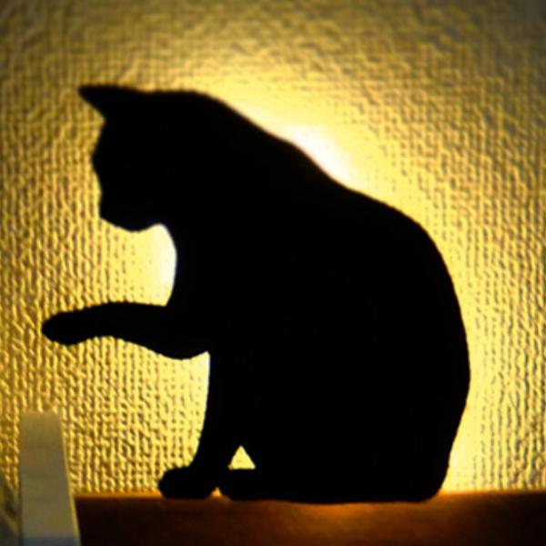 東洋ケース LEDライト CAT WALL LIGHT ちょっかい ( 足元灯 東洋ケース LEDライト CAT WALL LIGHT ちょっかい ( 足元灯