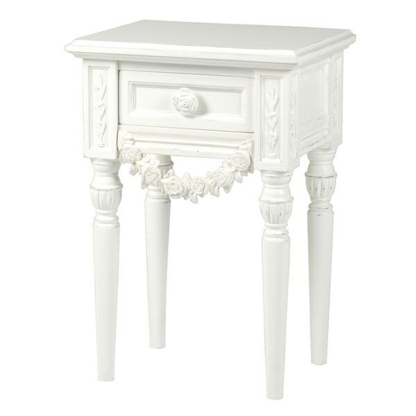 チェスト ベッドサイドチェスト 姫系 ロマンチック フレンチカントリー