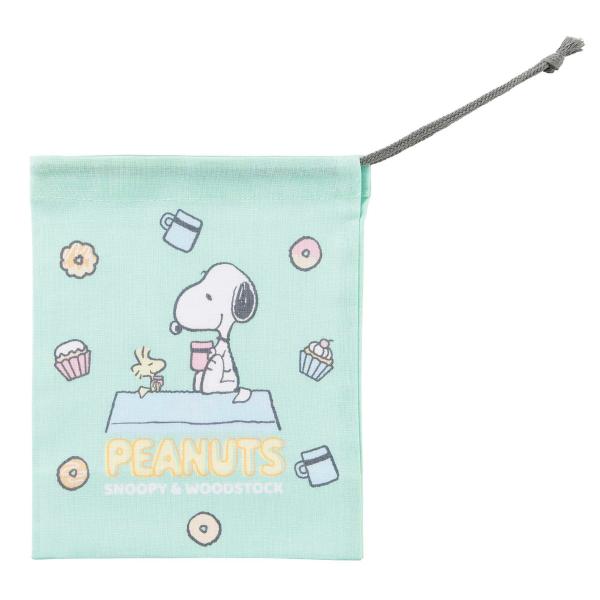 コップ袋 カップ袋 スヌーピー （ SNOOPY 巾着 巾着袋 コップ入れ 歯ブラシ 給食袋 子供 日本製 ）