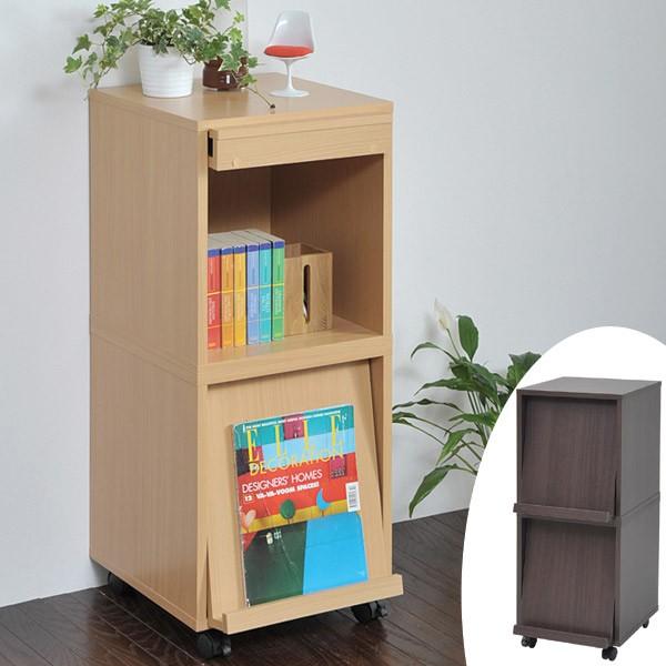 □在庫限り・入荷なし□収納ボックス 木製 フラップ扉 スタッキング