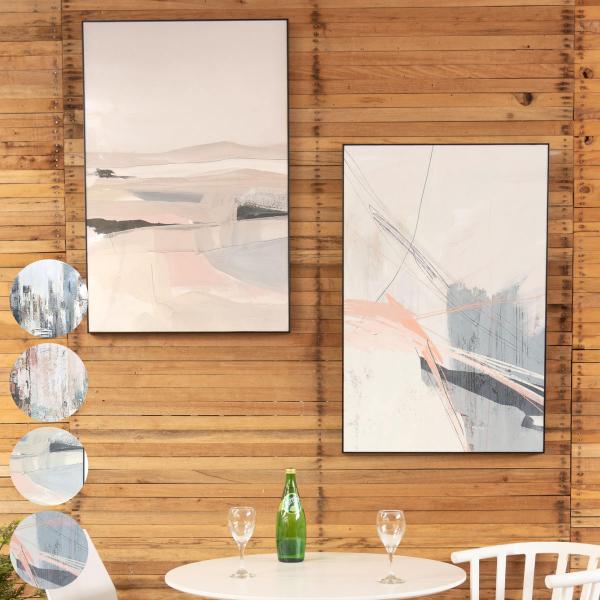 インテリアアート(パネル仕上げ） 東谷 アートパネル 60×90cm 抽象 風景 （ グラフィックパネル デザイン