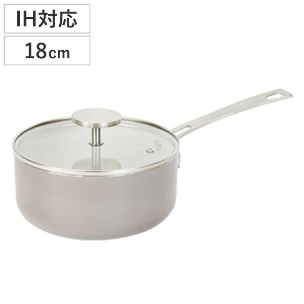 未使用　純銅鍋　両手鍋　フライパン　ソースパン　蓋付き　4点 ウルシヤマ金属工業 片手鍋 18cm IH対応 ステンレス製 内面セラミック