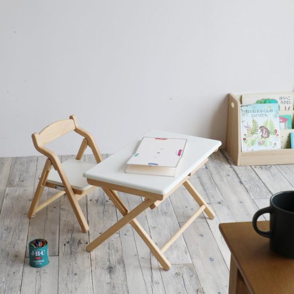 サイズ/約幅60×奥行36×高さ36cmチェア：約幅31×奥行31.5×高さ41cm重量/デスク：約3.6kgチェア：約1.9kg内容量/デスク1台チェア1脚材質/天板：合成樹脂化粧繊維板（メラミン）座面：繊維板（MDF）脚：天然木（ラバー...