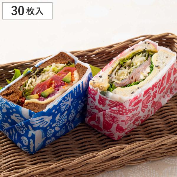 サイズ/約横21.8×縦21cm厚さ：約0.1cm重量/約2g内容量/1箱（30枚入）材質/紙（パラフィン加工）種類/アニマル、マリン生産国/日本製●北欧をイメージしたデザインのワックスペーパーです。●30枚入りです。●お料理の下に敷いたり...