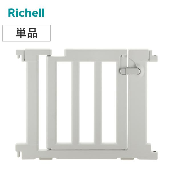 サイズ/約幅75.5×奥行4.6×高さ60cm重量/約1.8kg内容量/1枚付属品：I型キャップ1個材質/ドアパネル、ドア：ポリエチレンすべり止め：熱可塑性エラストマー生産国/日本製対象年齢/5か月〜2歳頃●パーテーションにも使えるベビーサ...