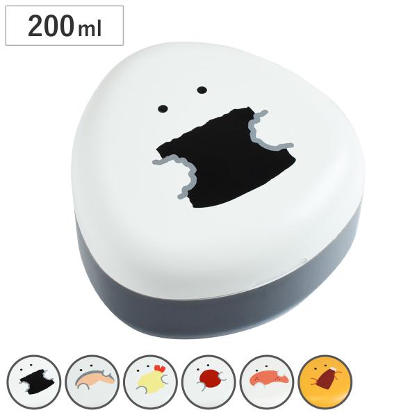 サイズ/約幅9×奥行9×高さ5.8cm容量/約200ml内容量/1個材質/本体：ABS樹脂種類/のり、鮭、天むす、梅、明太子、オムライス生産国/日本製耐熱温度/90度耐冷温度/-20度食器洗い乾燥機/使用不可電子レンジ/使用不可●ケースも思...