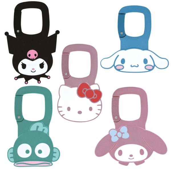 スケーター カラビナ キーホルダー ダイカットアルミカラビナ サンリオ