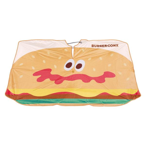 サイズ/約横144×縦78cm※シャフト、ハンドルを除く内容量/1個材質/生地：ポリエステル裏側：シルバーコーティング骨組み・シャフト：鉄ハンドル：ABS樹脂 生産国/中国製●傘のようにパッと開くだけで簡単に設置できるサンシェードです。●日...