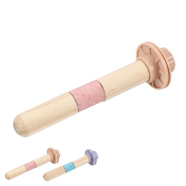 サイズ/パーチ寸法:長さ12.5×直径2(cm)全体寸法:16.3(cm)留め具ネジ:直径0.9(cm)押さえ部分:直径4.1(cm)重量/約71g内容量/1個材質/パインウッド、ホワイトコランダム、ABS、PVC種類/ピンク、ブルー生産国...