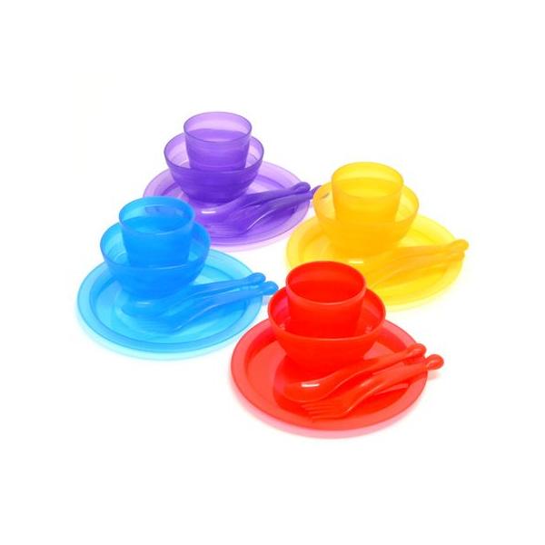 食器セット カラフルセット アウトドア用 4人用 プラスチック製 バッグ付 パーティ食器セット 皿セット キッズ食器 Buyee Buyee 日本の通販商品 オークションの代理入札 代理購入