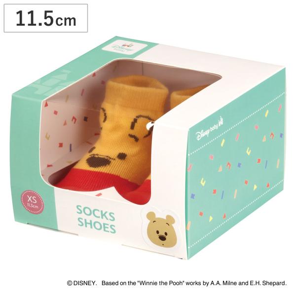 サイズ/11.3cm内容量/1足材質/綿・TPEカラー/くまのプーさんファニーフェイス生産国/中国製洗濯/手洗いのみ可能対象年齢/6〜8ヶ月●よちよち歩きの赤ちゃんの足にぴったりのベビーシューズです。●シューズの上部は靴下のように柔らかく伸...