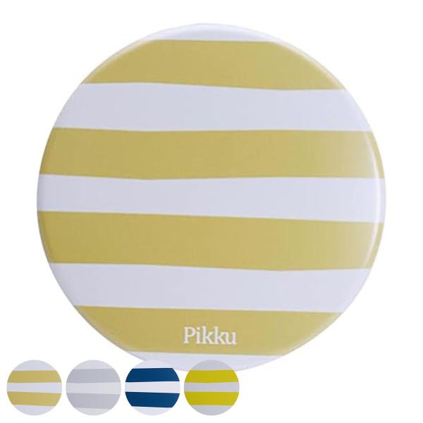 サイズ/【ミラー】直径：7.6cm【ポーチ】幅9×高さ10cm内容量/ミラー、巾着材質/ミラー：ブリキ、OPPフィルム、ガラス巾着：コットン種類/ベージュ、グレー、ネイビー、イエロー●手のひらサイズのコンパクトなミラーです。●持ち運びに便利...