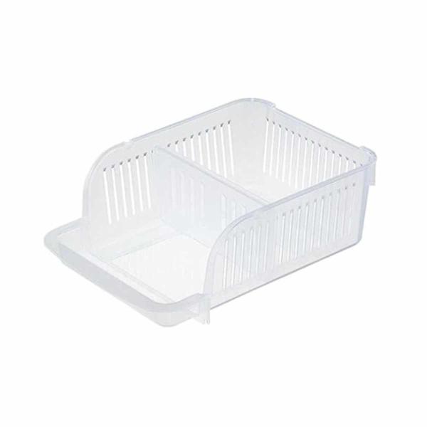 サイズ/約幅16.1×奥行23×高さ8.6cm内容量/1個材質/本体：ポリプロピレン仕切：スチロール樹脂生産国/日本製●350ml缶の収納に便利な缶ラックです。●傾斜があるので、手前の缶を取ると後ろの缶が前に転がり、スムーズに取り出せます。...