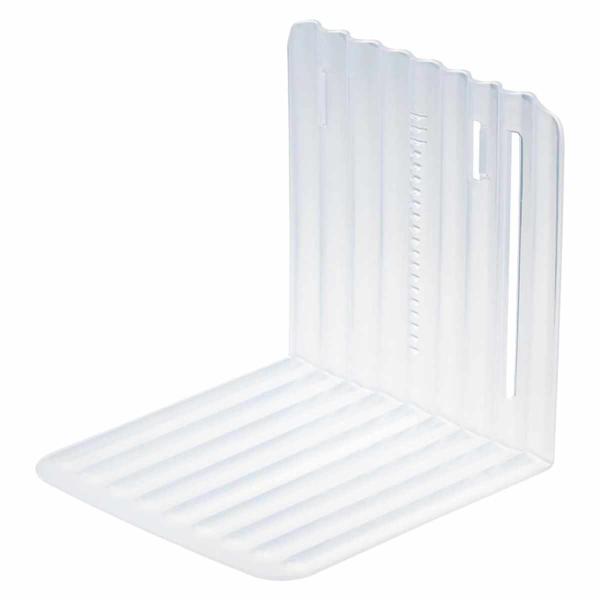 サイズ/約幅13.9×奥行14.3×高さ14.5cm内容量/1個材質/ポリプロピレン生産国/日本製●冷凍食品をスッキリ収納できる冷凍庫スタンドです。●1個でL字スタンドとして、2個組み合わせればスライド式スタンドとしても使えます。冷凍食品 ...