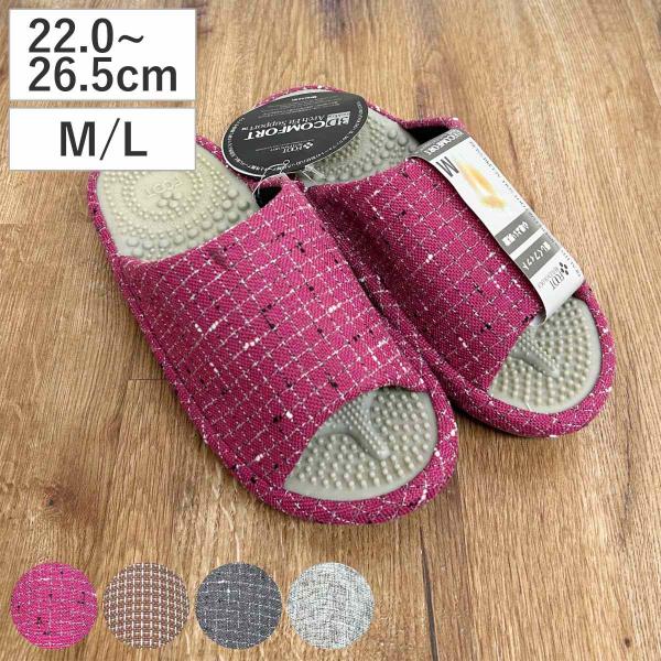 サイズ/【Mサイズ】適応サイズ：約22cm〜24cm甲の長さ：約8.5cm【Lサイズ】適応サイズ：約24.5cm〜26.5cm甲の長さ：約10cm内容量/１足材質/表：ポリエステル中敷：TPS底：EVA樹脂種類/ピンク（M）、ブラウン（M）...