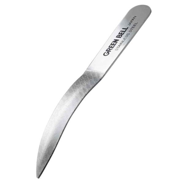 サイズ/約幅4×奥行0.7×高さ13cm約長さ8.8cm重量/約5g内容量/1本材質/ステンレス鋼●爪の形に沿った曲線型の爪やすりです。●爪にかかる力を分散させ、引っかかりや痛みを軽減します。●深爪や爪にダメージがある方でも安心して使える設...