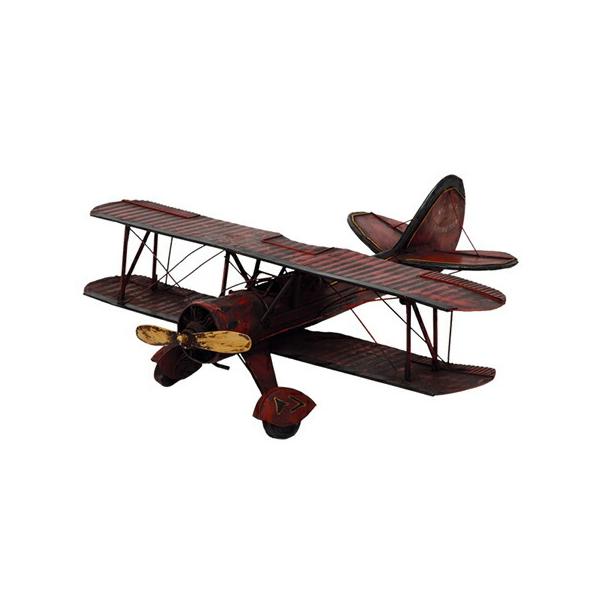 □在庫限り・入荷なし□アンティークオブジェ 飛行機 ZK-2272 ブリキ